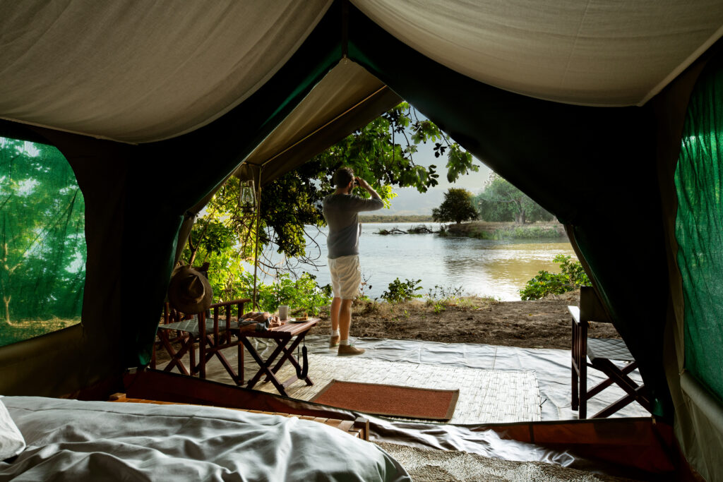 Elephants Rule at Zimbabwe’s rustic luxury Mana River Camp - Angus Begg